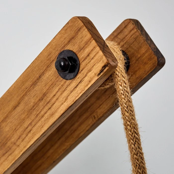 Hofstein Aarhus Wandleuchte Schwarz, Holz dunkel, 1-flammig 21 Hofstein Aarhus Wandleuchte Schwarz, Holz dunkel, 1-flammig - Image 21