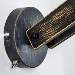 Hofstein Aarhus Wandleuchte Schwarz, Grau, 1-flammig -Wandleuchten Verkauf aarhus wandleuchte h3315194 10