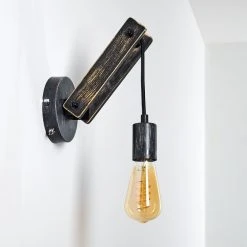 Hofstein Aarhus Wandleuchte Schwarz, Grau, 1-flammig -Wandleuchten Verkauf aarhus wandleuchte h3315194 13