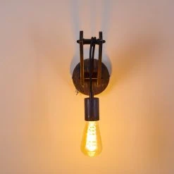 Hofstein Aarhus Wandleuchte Schwarz, Grau, 1-flammig -Wandleuchten Verkauf aarhus wandleuchte h3315194 7