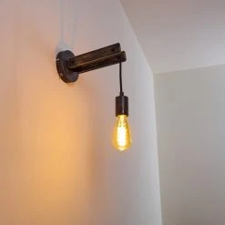 Hofstein Aarhus Wandleuchte Schwarz, Grau, 1-flammig -Wandleuchten Verkauf aarhus wandleuchte h3315194 9