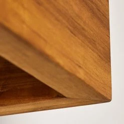 Hofstein Adak Wandleuchte LED Holz dunkel, 1-flammig -Wandleuchten Verkauf adak wandleuchte h3308295 10