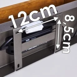 Hofstein Adak Wandleuchte LED Holz dunkel, 1-flammig -Wandleuchten Verkauf adak wandleuchte h3308318 19