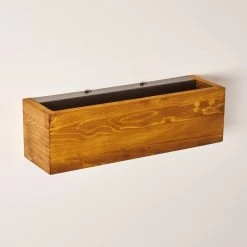 Hofstein Adak Wandleuchte LED Holz dunkel, 1-flammig -Wandleuchten Verkauf adak wandleuchte h3308318 5