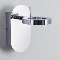 Hofstein Adel Wandspot LED Chrom, 1-flammig -Wandleuchten Verkauf adel wandspot h417 4