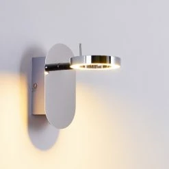 Hofstein Adel Wandspot LED Chrom, 1-flammig -Wandleuchten Verkauf adel wandspot h417 7