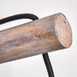 Hofstein Adelboden Wandleuchte Schwarz, Holz dunkel, 1-flammig -Wandleuchten Verkauf adelboden wandleuchte h3328286 10