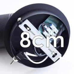 Hofstein Ajaccio Wandleuchte Schwarz, 1-flammig -Wandleuchten Verkauf ajaccio wandleuchte h3324424 21