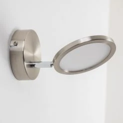 Hofstein Alberton Wandleuchte LED Hellbraun, 1-flammig -Wandleuchten Verkauf alberton wandleuchte h3009000 6