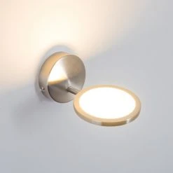 Hofstein Alberton Wandleuchte LED Hellbraun, 1-flammig -Wandleuchten Verkauf alberton wandleuchte h3009000 7