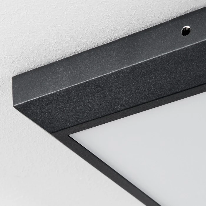 Hofstein Alkmaar Außendeckenleuchte LED Anthrazit, 1-flammig 6 Hofstein Alkmaar Außendeckenleuchte LED Anthrazit, 1-flammig - Image 6