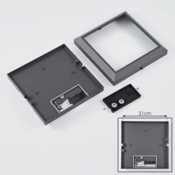 Hofstein Alkmaar Außendeckenleuchte LED Anthrazit, 1-flammig -Wandleuchten Verkauf alkmaar aussendeckenleuchte h3651148 4