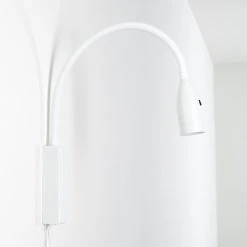 Hofstein Alsea Bettleuchte LED Weiß, 1-flammig, Bewegungsmelder -Wandleuchten Verkauf alsea bettleuchte h3311776 10