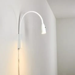 Hofstein Alsea Bettleuchte LED Weiß, 1-flammig, Bewegungsmelder -Wandleuchten Verkauf alsea bettleuchte h3311776 2