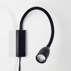 Hofstein Alsea Bettleuchte LED Schwarz, 1-flammig, Bewegungsmelder -Wandleuchten Verkauf alsea bettleuchte h3311790 3