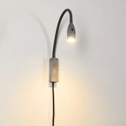 Hofstein Alsea Bettleuchte LED Grau, 1-flammig, Bewegungsmelder -Wandleuchten Verkauf alsea bettleuchte h3311813 13