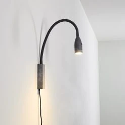 Hofstein Alsea Bettleuchte LED Grau, 1-flammig, Bewegungsmelder -Wandleuchten Verkauf alsea bettleuchte h3311813 2