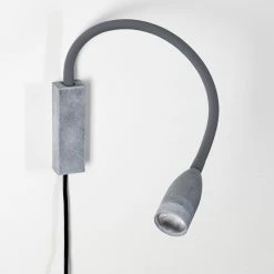 Hofstein Alsea Bettleuchte LED Grau, 1-flammig, Bewegungsmelder -Wandleuchten Verkauf alsea bettleuchte h3311813 3