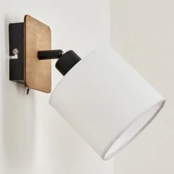 Hofstein Alsen Wandleuchte Schwarz, Holz dunkel, 1-flammig 19 Hofstein Alsen Wandleuchte Schwarz, Holz dunkel, 1-flammig -Wandleuchten Verkauf alsen wandleuchte h3581179 7