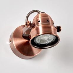 Hofstein Aniak Wandleuchte LED Kupferfarben, 1-flammig -Wandleuchten Verkauf aniak wandleuchte h3363706 4