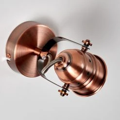 Hofstein Aniak Wandleuchte LED Kupferfarben, 1-flammig -Wandleuchten Verkauf aniak wandleuchte h3363706 5