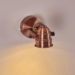 Hofstein Aniak Wandleuchte LED Kupferfarben, 1-flammig -Wandleuchten Verkauf aniak wandleuchte h3363706 7