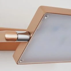 Hofstein Anneau Wandleuchte LED Chrom, Kupferfarben, 1-flammig -Wandleuchten Verkauf anneau wandleuchte h3560594 2