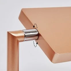 Hofstein Anneau Wandleuchte LED Chrom, Kupferfarben, 1-flammig -Wandleuchten Verkauf anneau wandleuchte h3560594 5