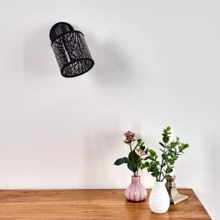 Hofstein Antalya Wandleuchte Schwarz, 1-flammig -Wandleuchten Verkauf antalya wandleuchte h3330449 14