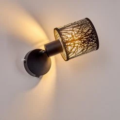 Hofstein Antalya Wandleuchte Schwarz, 1-flammig -Wandleuchten Verkauf antalya wandleuchte h3330449 7