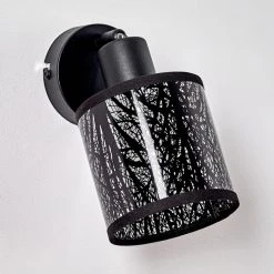 Hofstein Antalya Wandleuchte Schwarz, 1-flammig -Wandleuchten Verkauf antalya wandleuchte h3330449 8