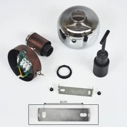 Hofstein Arconciel Wandleuchte Rostfarben, 1-flammig -Wandleuchten Verkauf arconciel wandleuchte h3285473 do1 4