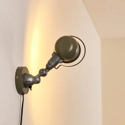 Hofstein Arild Wandleuchte Silber, Grün, 1-flammig -Wandleuchten Verkauf arild wandleuchte h3319413 7