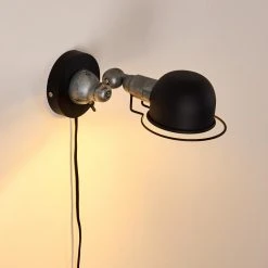 Hofstein Arild Wandleuchte Schwarz, Silber, 1-flammig -Wandleuchten Verkauf arild wandleuchte h3319475 13