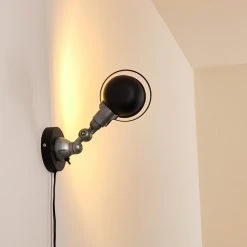 Hofstein Arild Wandleuchte Schwarz, Silber, 1-flammig -Wandleuchten Verkauf arild wandleuchte h3319475 7