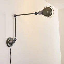 Hofstein Arild Wandleuchte Schwarz, Grün, 1-flammig -Wandleuchten Verkauf arild wandleuchte h3319697 4