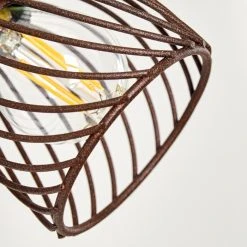 Hofstein Arjen Wandleuchte Rostfarben, Holz dunkel, 1-flammig -Wandleuchten Verkauf arjen wandleuchte h3336854 do1 17