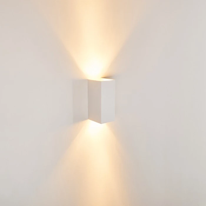 Hofstein Aversa Wandleuchte Weiß, 2-flammig 13 Hofstein Aversa Wandleuchte Weiß, 2-flammig - Image 13