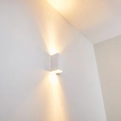 Hofstein Aversa Wandleuchte Weiß, 2-flammig 19 Hofstein Aversa Wandleuchte Weiß, 2-flammig -Wandleuchten Verkauf aversa wandleuchte h169361 2