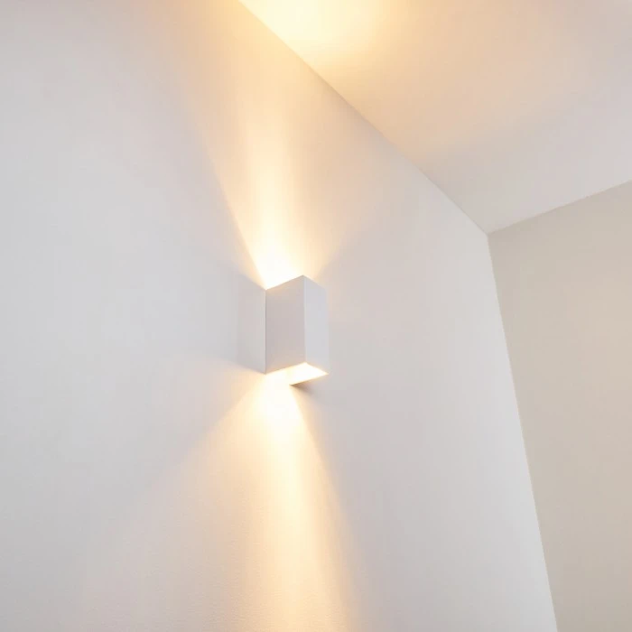 Hofstein Aversa Wandleuchte Weiß, 2-flammig 3 Hofstein Aversa Wandleuchte Weiß, 2-flammig - Image 3