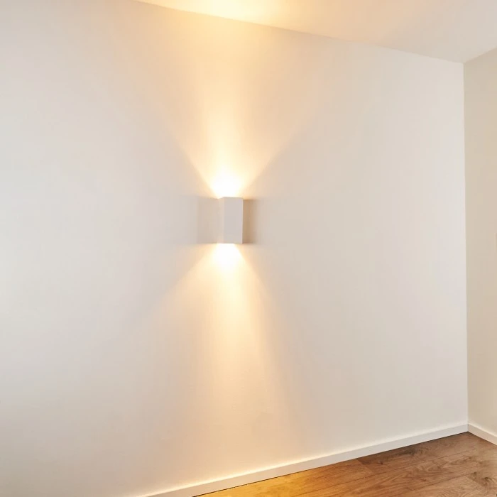 Hofstein Aversa Wandleuchte Weiß, 2-flammig 9 Hofstein Aversa Wandleuchte Weiß, 2-flammig - Image 9