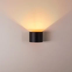 Hofstein Badajoz Wandleuchte LED Schwarz, Kupferfarben, 1-flammig -Wandleuchten Verkauf badajoz wandleuchte h3312889 15