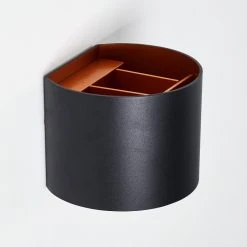 Hofstein Badajoz Wandleuchte LED Schwarz, Kupferfarben, 1-flammig -Wandleuchten Verkauf badajoz wandleuchte h3312889 5