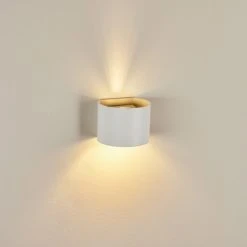 Hofstein Badajoz Wandleuchte LED Weiß, 1-flammig 23 Hofstein Badajoz Wandleuchte LED Weiß, 1-flammig -Wandleuchten Verkauf badajoz wandleuchte h3312902 11