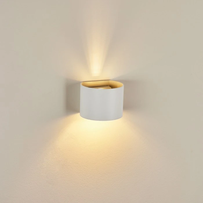 Hofstein Badajoz Wandleuchte LED Weiß, 1-flammig 12 Hofstein Badajoz Wandleuchte LED Weiß, 1-flammig - Image 12