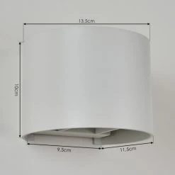 Hofstein Badajoz Wandleuchte LED Weiß, 1-flammig 15 Hofstein Badajoz Wandleuchte LED Weiß, 1-flammig -Wandleuchten Verkauf badajoz wandleuchte h3312902 3