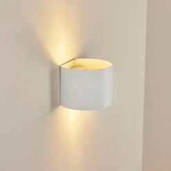 Hofstein Badajoz Wandleuchte LED Weiß, 1-flammig 18 Hofstein Badajoz Wandleuchte LED Weiß, 1-flammig -Wandleuchten Verkauf badajoz wandleuchte h3312902 6