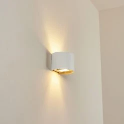 Hofstein Badajoz Wandleuchte LED Weiß, 1-flammig 20 Hofstein Badajoz Wandleuchte LED Weiß, 1-flammig -Wandleuchten Verkauf badajoz wandleuchte h3312902 8