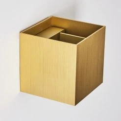 Hofstein Badajoz Wandleuchte LED Messing, Gold, 1-flammig -Wandleuchten Verkauf badajoz wandleuchte h3403495 14