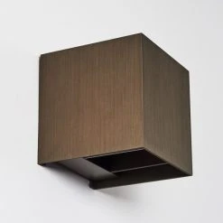 Hofstein Badajoz Wandleuchte LED Braun, 1-flammig -Wandleuchten Verkauf badajoz wandleuchte h3403518 10